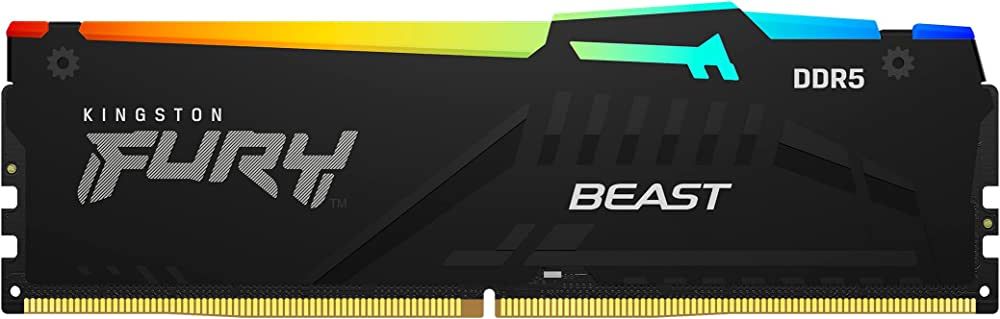 Kingston Fury Beast RGB 8 GB 6000 MHz DDR5 CL40 KF560C40BBA-8 RGB Pc Ram