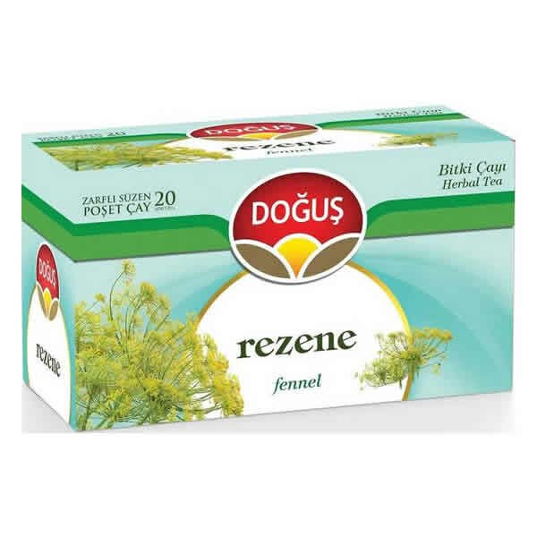 Doğuş 20 li 2 gr Rezene Bitki Çayı