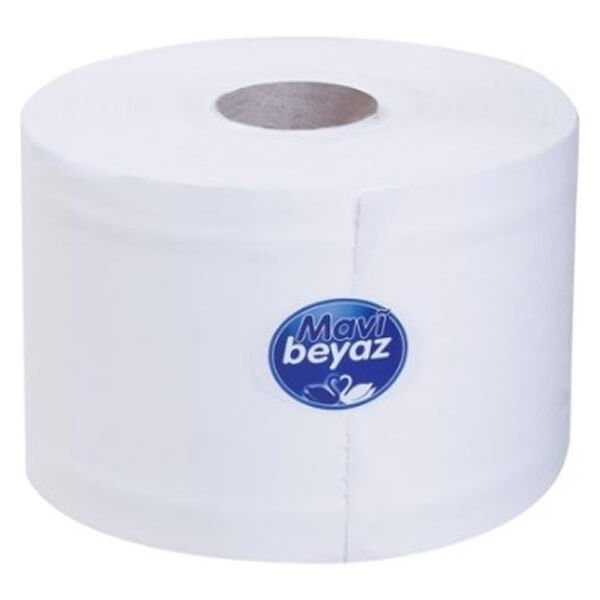 Mavi Beyaz 6 lı 2 Katlı Çeksil İçten Çekmeli Tuvalet Kağıdı