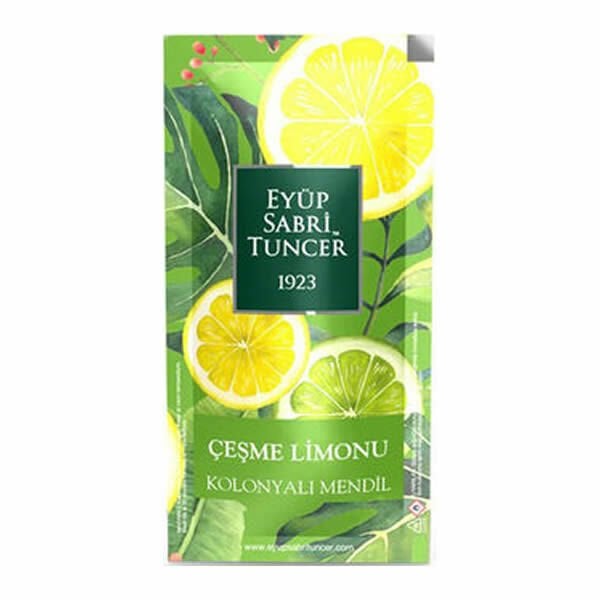 Eyüp Sabri Tuncer 150 li Limon Kolonyalı Mendil