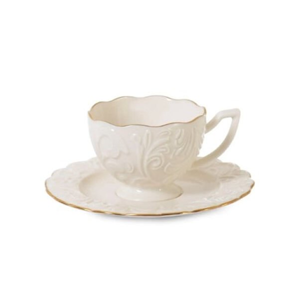 İpek 6 lı 12 Parça Porselen Kahve Fincanı Seti