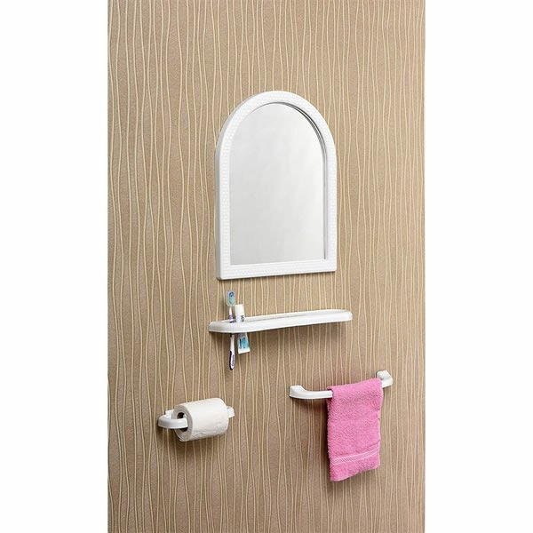 Çelik Ayna 35x45 Mini Kubbeli Ayna