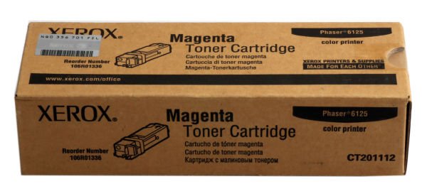 Xerox 106R01336 Phaser 6125 Magenta Kırmızı Toner 1.000 Sayfa