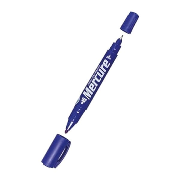 Mercure Mc-226 Permanent Marker Yuvarlak Uç Mavi
