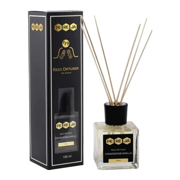 Pereja 100 ml Bambu Çubuklu Vanilya Tarçın Oda Kokusu