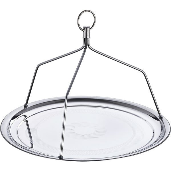 Kahveci 35 cm Krom Askı Tepsi