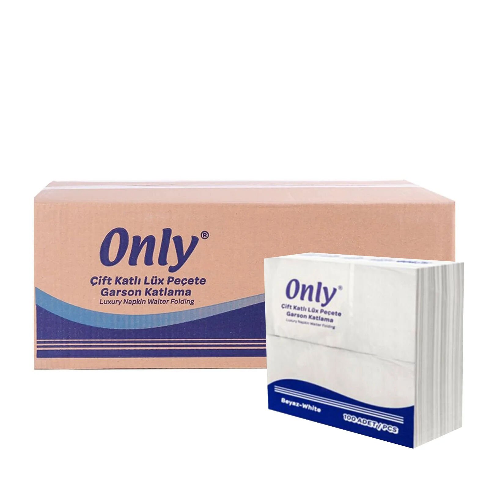 ONLY 33x31 Garson Katlama Peçete