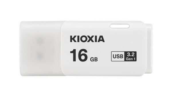 Kioxia 16GB U301 Beyaz USB 3.2 Gen 1 Flash Bellek