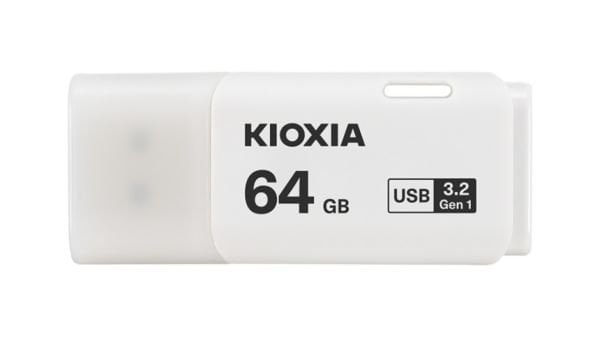 Kioxia 64GB U301 Beyaz USB 3.2 Gen 1 Flash Bellek