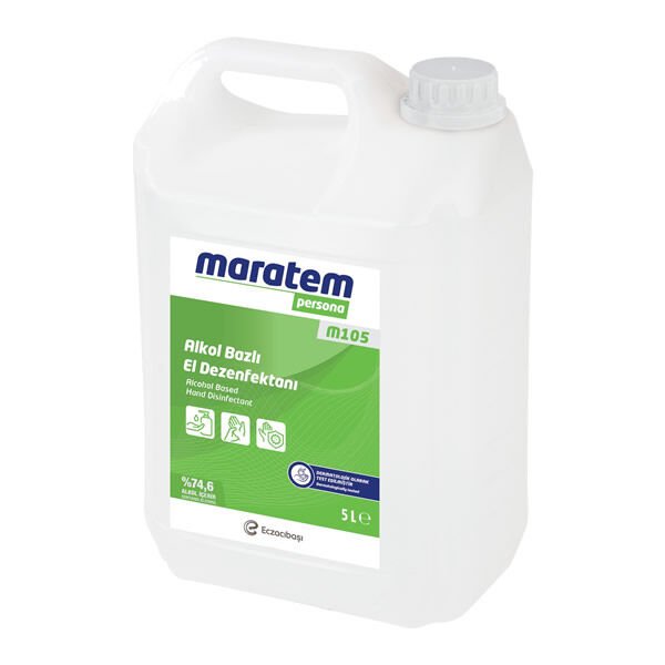 Maratem M105 5 lt Eczacıbaşı Alkol Bazlı El Dezenfektanı