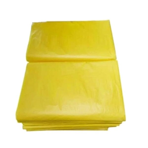 Ofis 120x150 cm 20 kg Sarı Dökme Çöp Poşeti