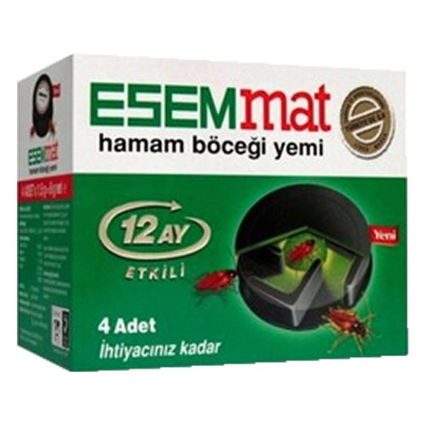 Esemmat 12 Ay Etkili Hamam Böceği Yemi