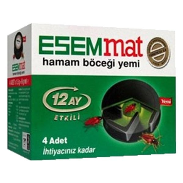 Esemmat 12 Ay Etkili Hamam Böceği Yemi