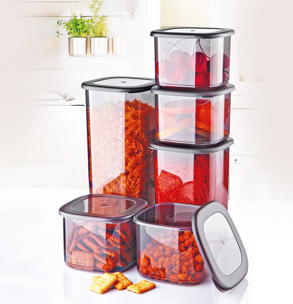 Furkan F-702 6 Parça Saklama Erzak Kabı