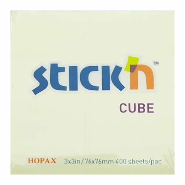 Gıpta Stickn 76x76 400 Yaprak 4 Renk Küp Not