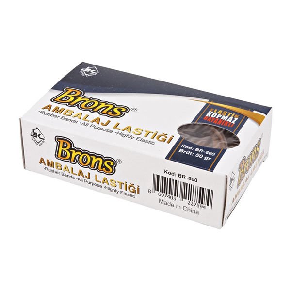 Brons BR-600 50 gr Paket Lastiği