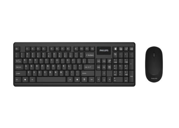 Philips SPT6314-62 C314  Siyah (Wireless Convenience )Kablosuz 1200dpi Q Standart Klavye + Mouse Set