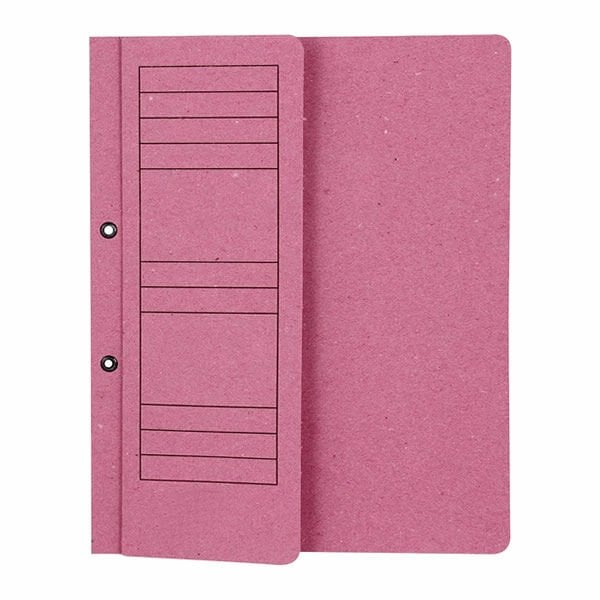 Ofis Yarım Kapak Pembe Karton Dosya