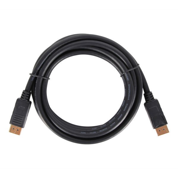 Vcom CG631-1.8 Siyah 1.8MT 1.2V Dp-M-Dp-M Kablo