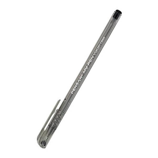 Pensan My-Pen 25 li 1,0 mm Siyah Tükenmez Kalem