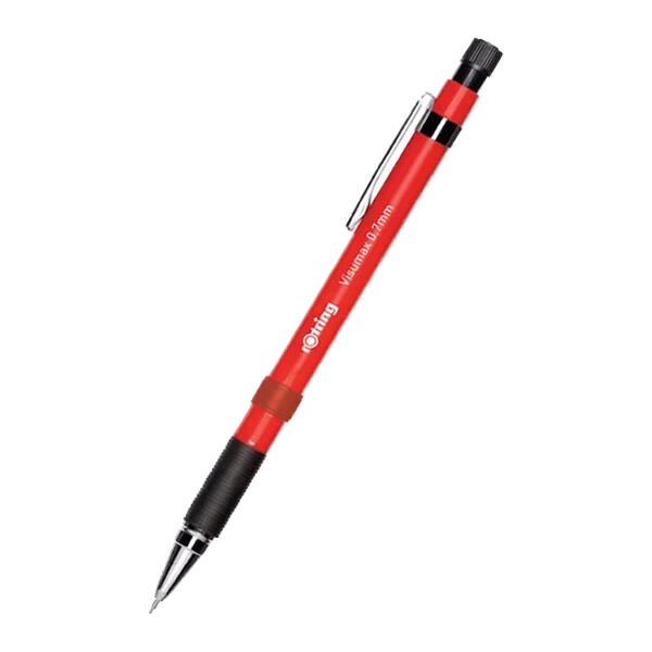 Rotring 2089099 Vısumax 0,5 mm Kırmızı Versatil Kalem