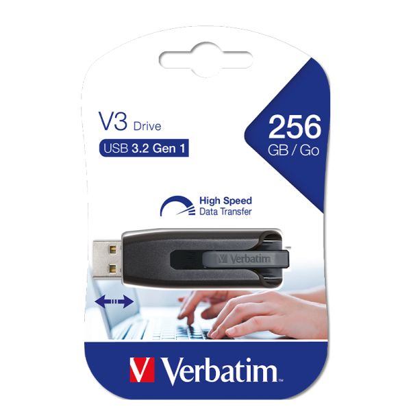 Verbatim 256GB USB 3.2 Store N Go V3 Flash Bellek