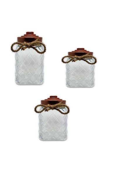 Cooker CKR2733 Nostalji Serisi Cam Kavanoz 20cm