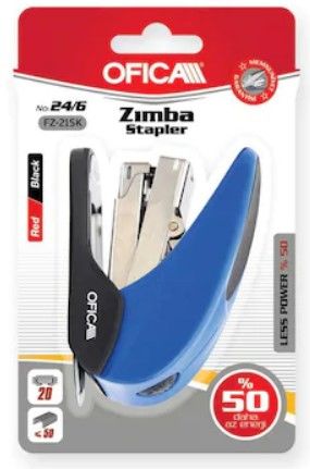 Ofica FZ-21SM No:24-6 Siyah-Mavi Zımba Makinası