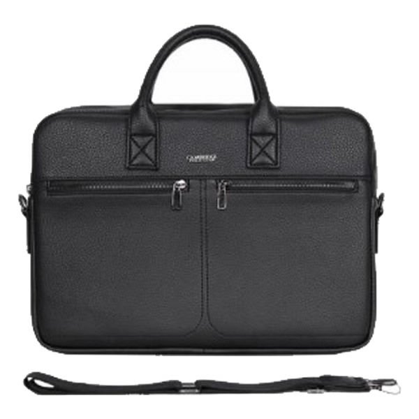 Cambridge Polo Club 50073 Lacivert Suni Deri Evrak Çantası