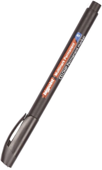 Bigpoint BP917-95 OHP S Siyah Permanent Markör Kalem