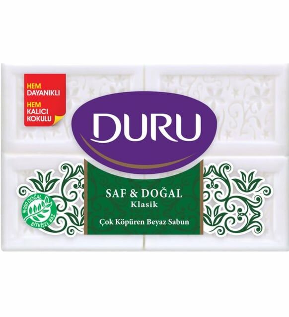 Duru 4x200 gr Beyaz Klasik Banyo Sabunu