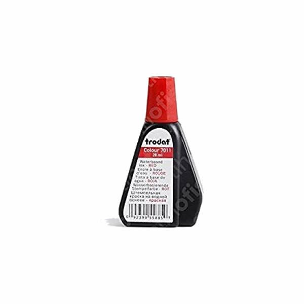 Trodat 28 ml Kırmızı Stampa Mürekkebi