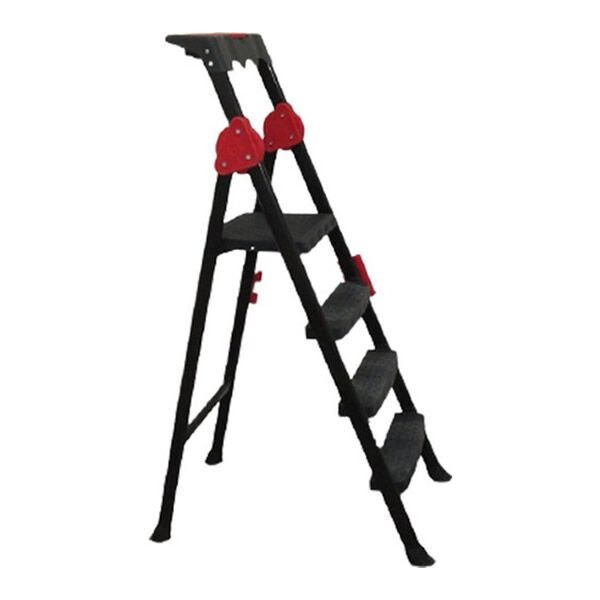 Seçkin 3+1 Plastik Basamaklı Ovid Metal Merdiven