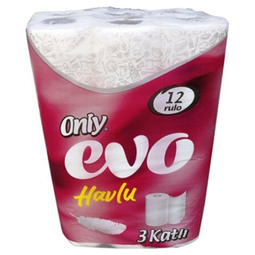 Only Home 3 Katlı Kağıt Havlu Koala 12Lİ
