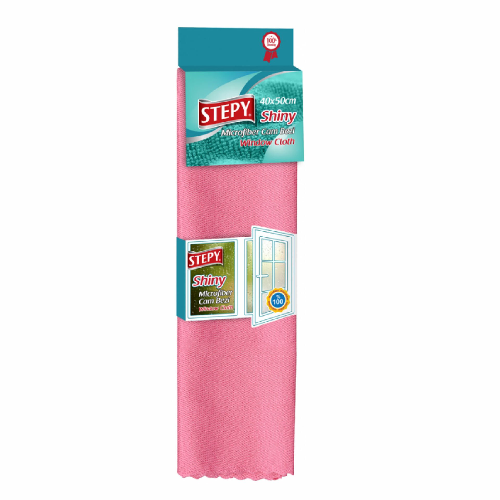 Stepy 40x50 cm Mikrofiber Cam Bezi