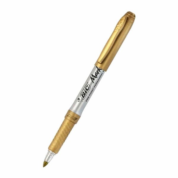 Bic 8290801 Altın-Gümüş Intensity Permanent Markör Kalem