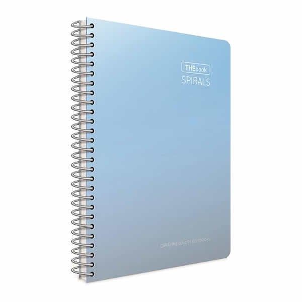 Gıpta Thebook A4 100 Yaprak Kareli Spiralli Sert Kapaklı Defter