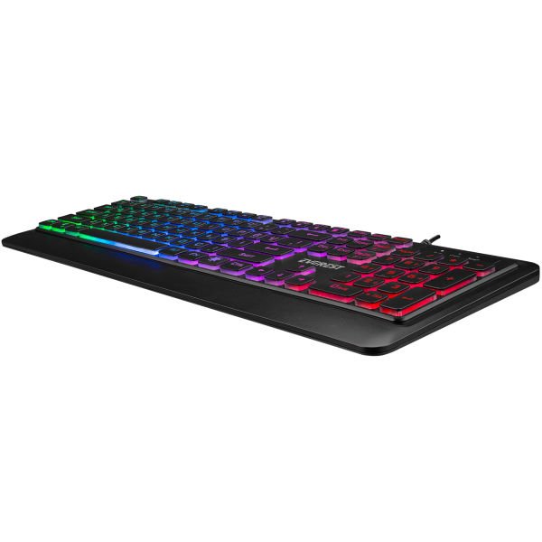 Everest KM-R59 FORZA PLUS Siyah Usb Rainbow Backlight Q Klavye+1200 dpi Mouse Set