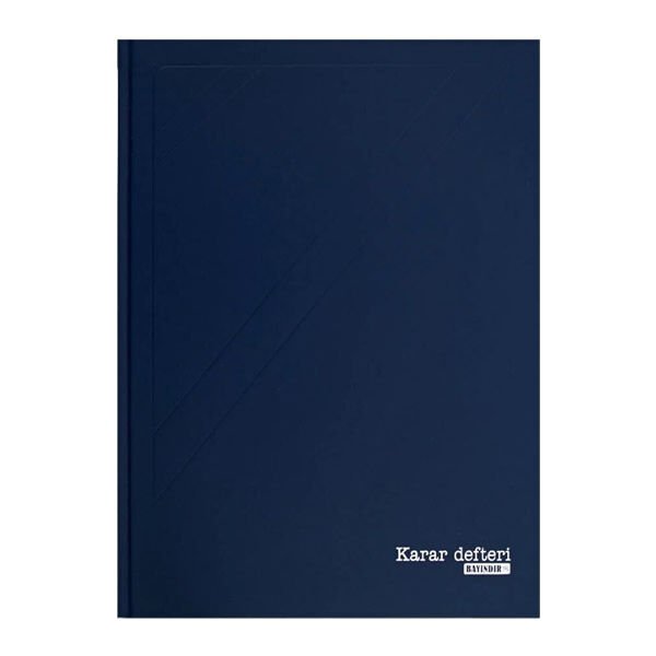 Altunyıldız 72 Yaprak Yönetim Kurulu Karar Defteri
