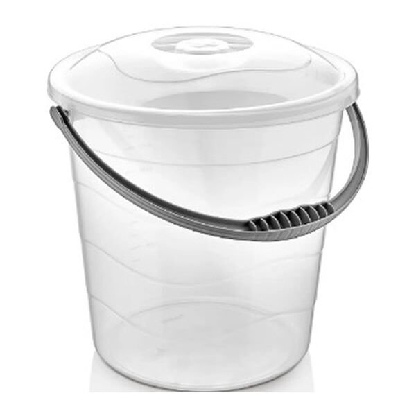 Dünya 10 lt Şeffaf Kova