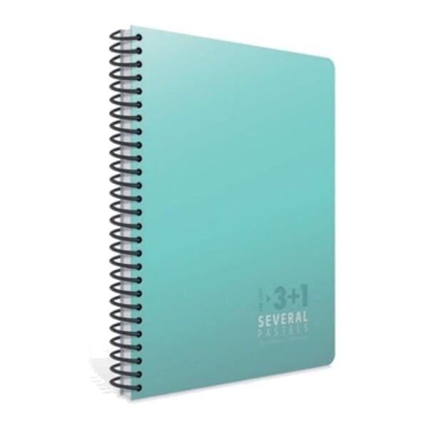 Gıpta Several A4 Spiralli 120 Yaprak 3+1 Kapaklı Defter