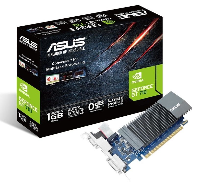Asus GT710-SL-1GD5 Gddr5 1Gb 32-bit Hdmı-Dvı 5012 MHz Ekran Kartı
