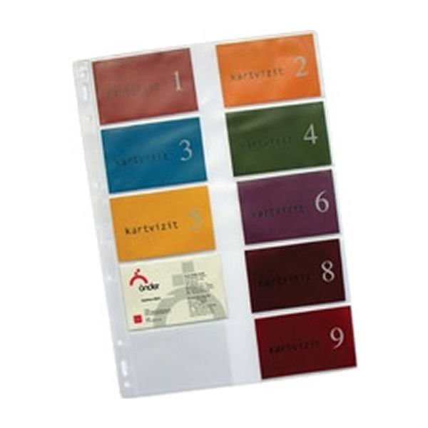 Önder 5043-0 Şeffaf Kartvizit Albüm Yedeği