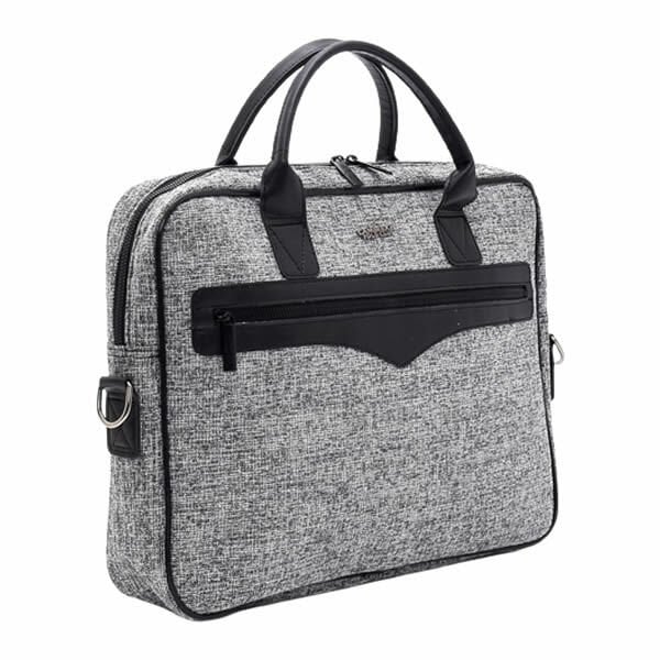 Cambridge Polo Club 50087 Gri Kumaş Evrak Çantası