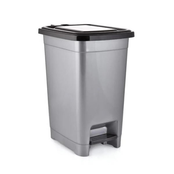 Dünya 60 lt Slim Pedallı Çöp Kovası