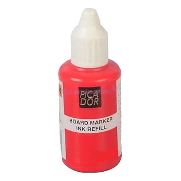 Picador 25 ml Kırmızı Tahta Kalem Mürekkebi