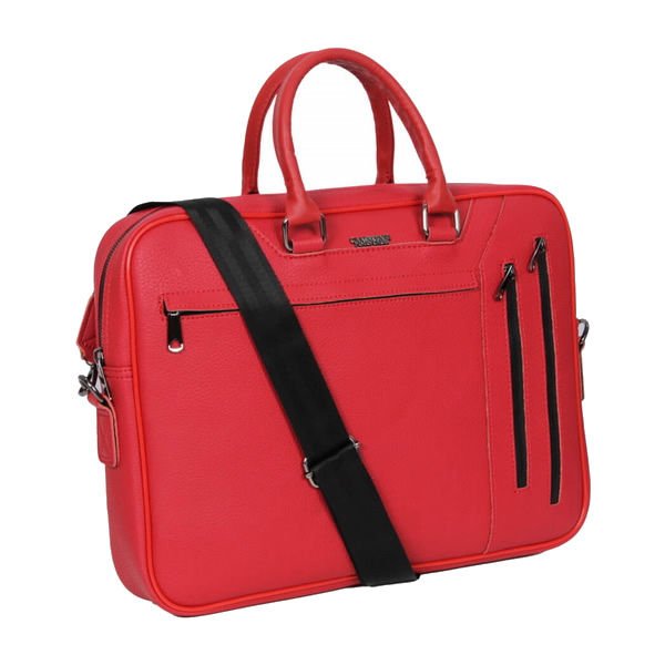 Cambridge Polo Club 50072 Kırmızı Suni Deri Evrak Çantası