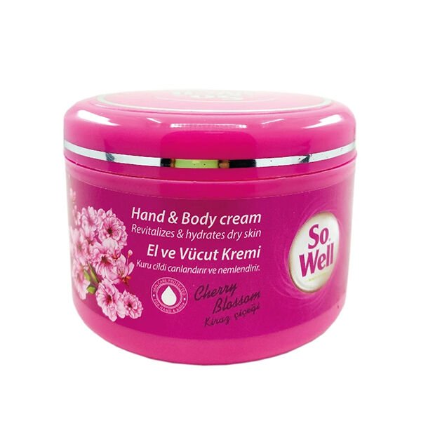 Sowell El ve Vücut Kremi Kiraz Çiçeği 250 ml