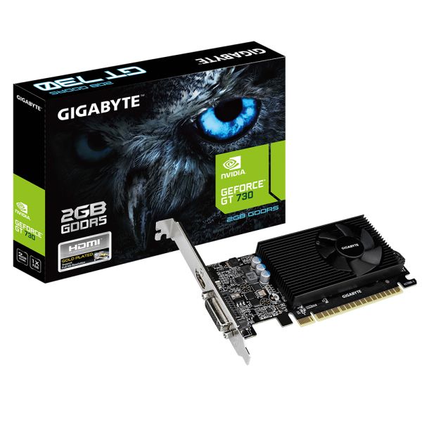 Gigabyte GV-N730D5-2GL DDR5 64Bit CRT DVI HDMI Ekran Kartı