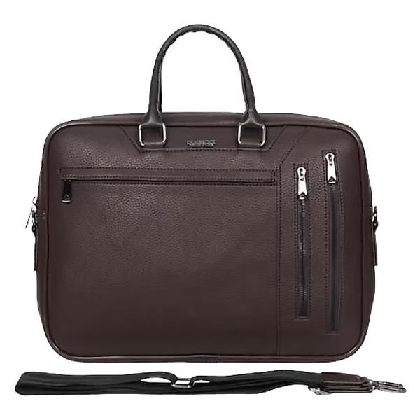 Cambridge Polo Club 50072-007 Kahve Suni Deri Evrak Çantası